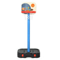 Kids Basketball Hoop Stand with Ring Toss