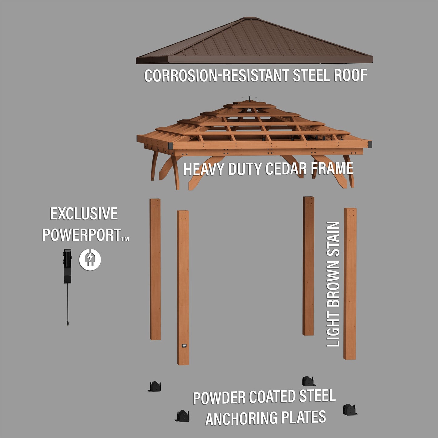 10×10 Barrington Gazebo