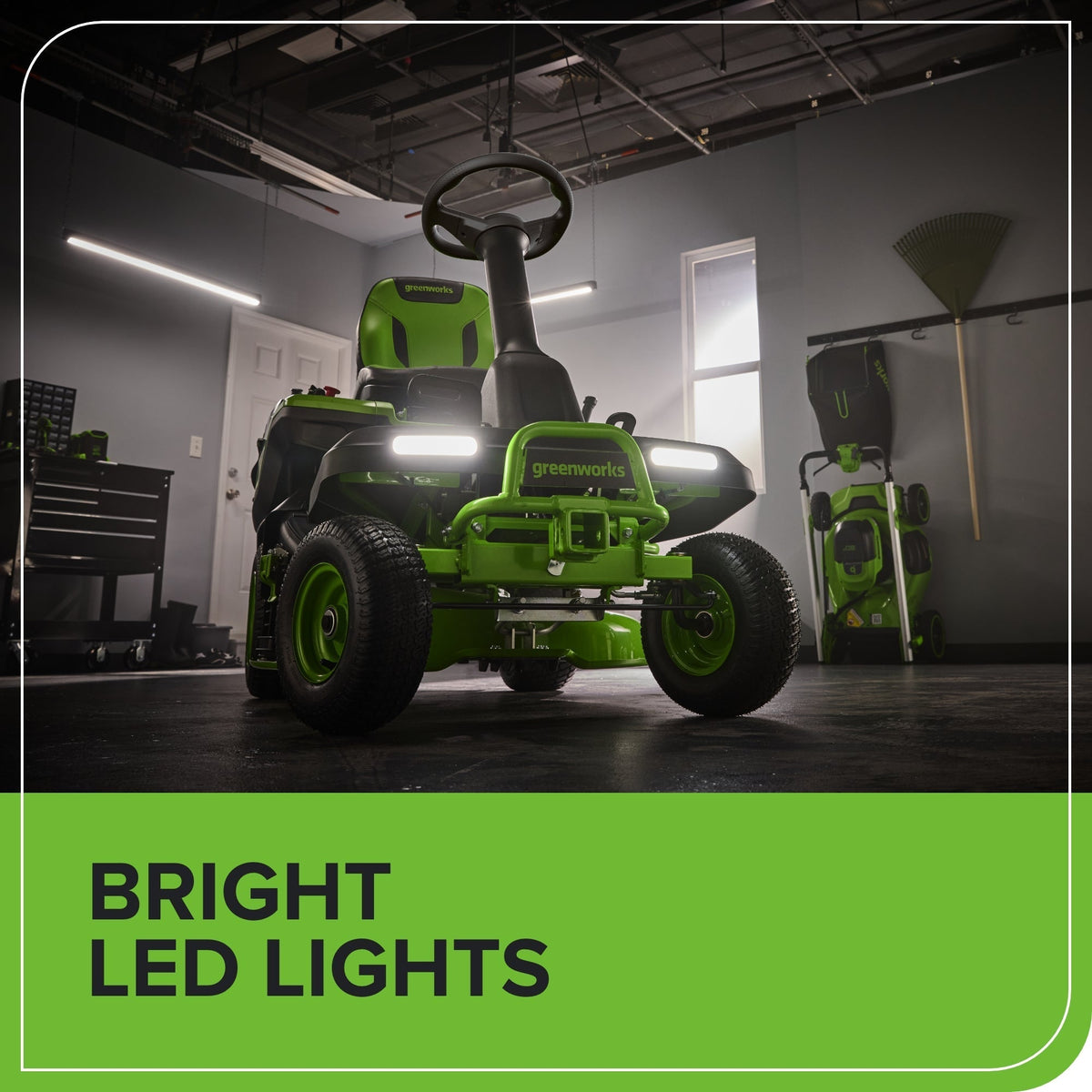 60V 30″ CrossoverT Riding Lawn Tractor with (4) 8.0 Ah Batteries and 600-Watt Charger