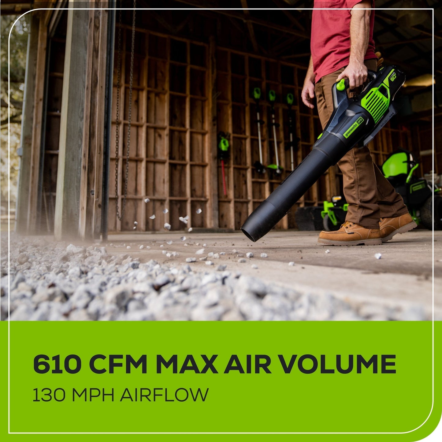 60V 25″ Self-Propelled Lawn Mower 4-pc Combo Kit: (2) 4.0 Ah Batteries and Dual-Port Charger