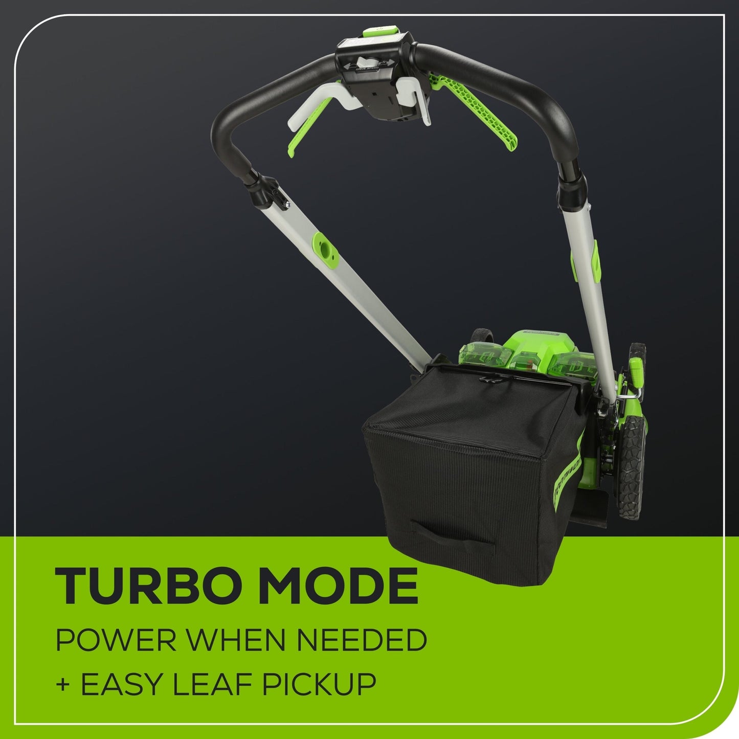 60V 25″ Cordless Battery Dual Blade Self-Propelled Lawn Mower w/ Two (2) 4.0Ah Batteries & Dual-Port Charger