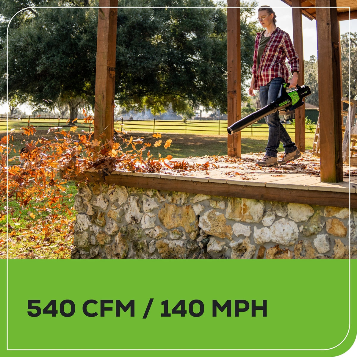 60V 25″ Dual Blade Self-Propelled Mower 5-pc Combo Kit, (3) 4.0 Ah Batteries, (1) Single Port Chargers and (1) Dual-Port Charger