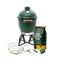 EGGtoberfest Demo Large Big Green Egg in an intEGGrated Nest+Handler Package