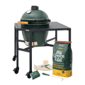 Large Big Green Egg in a Corner Modular Package