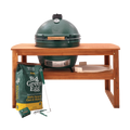 XL Big Green Egg in Acacia Table Package