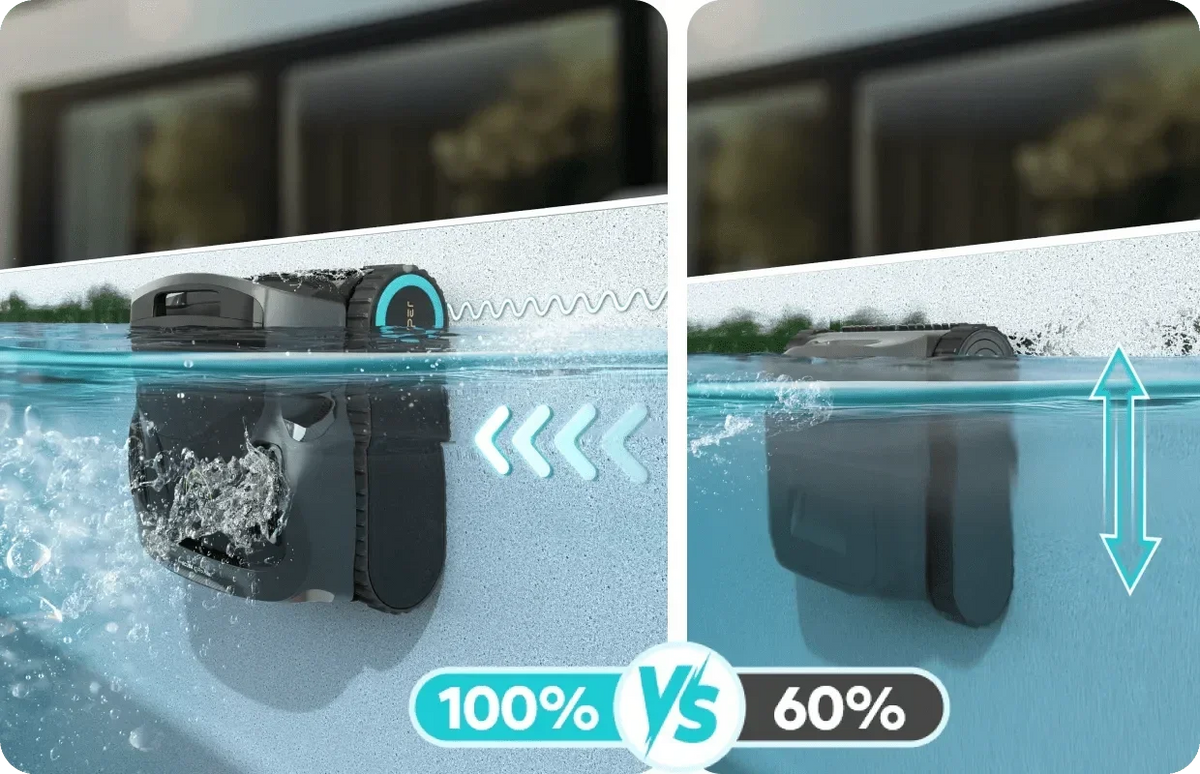 Aiper Scuba X1 Pro Max Cordless Robotic Pool Cleaner X9-US, 8500 GPH