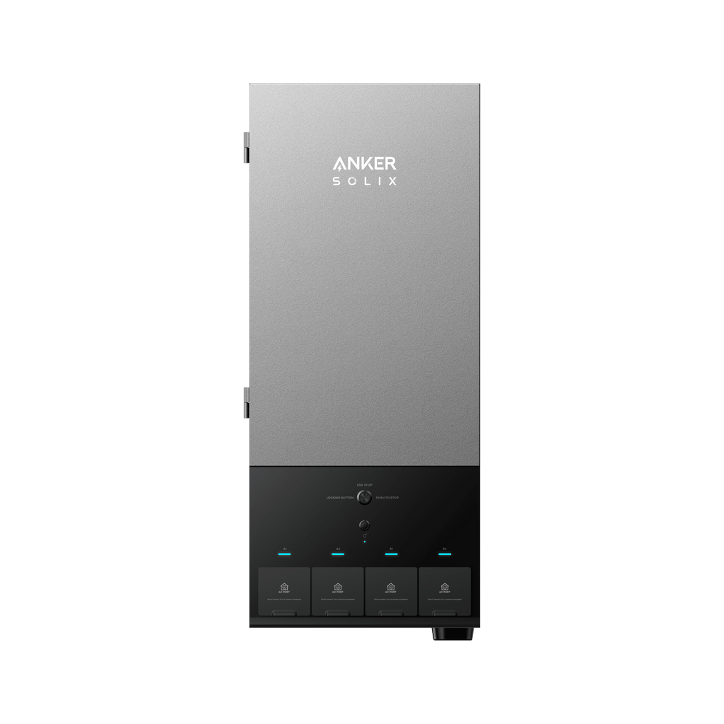 Anker SOLIX E10 Automatic Backup Kits | 6 kWh - 30 kWh LiFePO4 Battery | 10-30 kW Turbo Output | Smart Grid & Storm-Guard