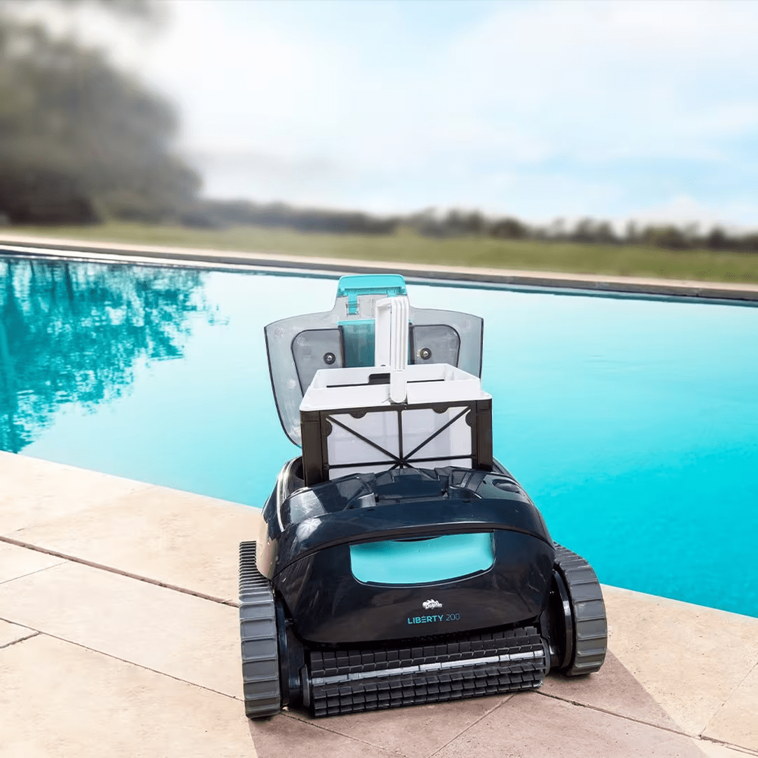 Maytronics Dolphin Liberty 200 Cordless Robotic Cleaner – 1.5-Hour Runtime (99998100-US)