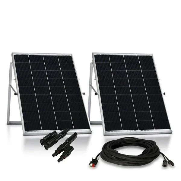 Natures Generator 2 x 100W Monocrystalline Power Panel