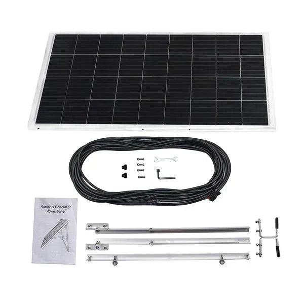 Natures Generator 2 x 100W Monocrystalline Power Panel
