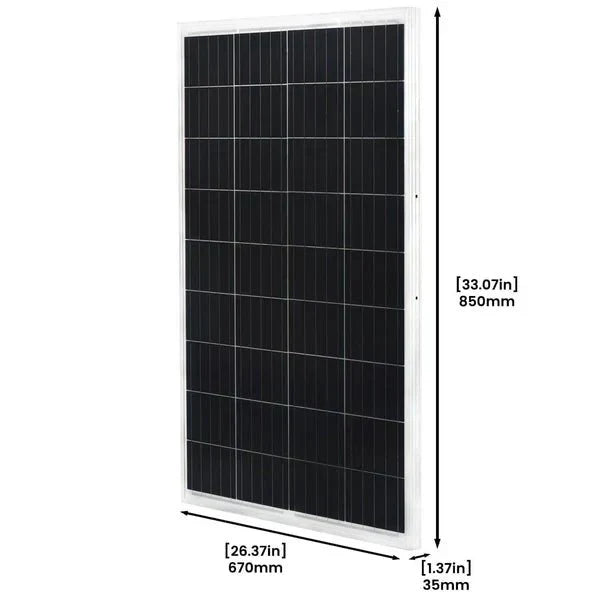 Natures Generator 2 x 100W Monocrystalline Power Panel