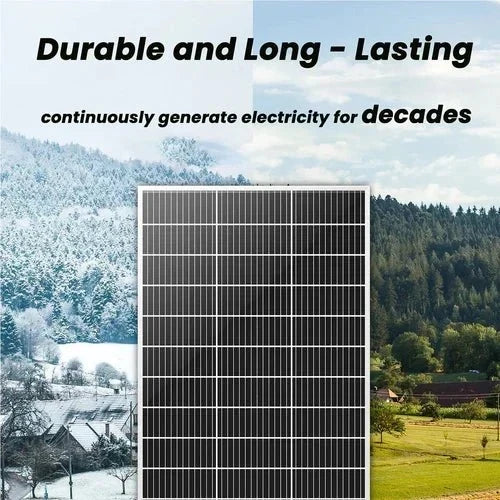 Natures Generator 2 x Lithium 3600 With 4 x 410W Monocrystalline Solar Panel + Transfer Switch (240V/7.2kW)