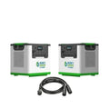 Natures Generator 2 x Lithium 3600 With Combiner (7200W/6144Wh)