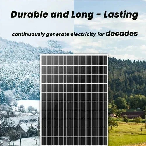 Natures Generator Lithium 3600 Solar Generator With 2 x 410W Monocrystalline Solar Panel