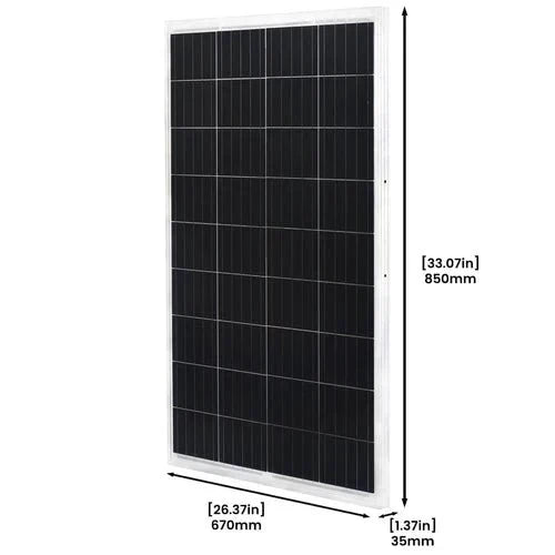 Natures Generator Lithium 3600 Solar Generator With Power Pod + 4 x 100W Monocrystalline Solar Panel
