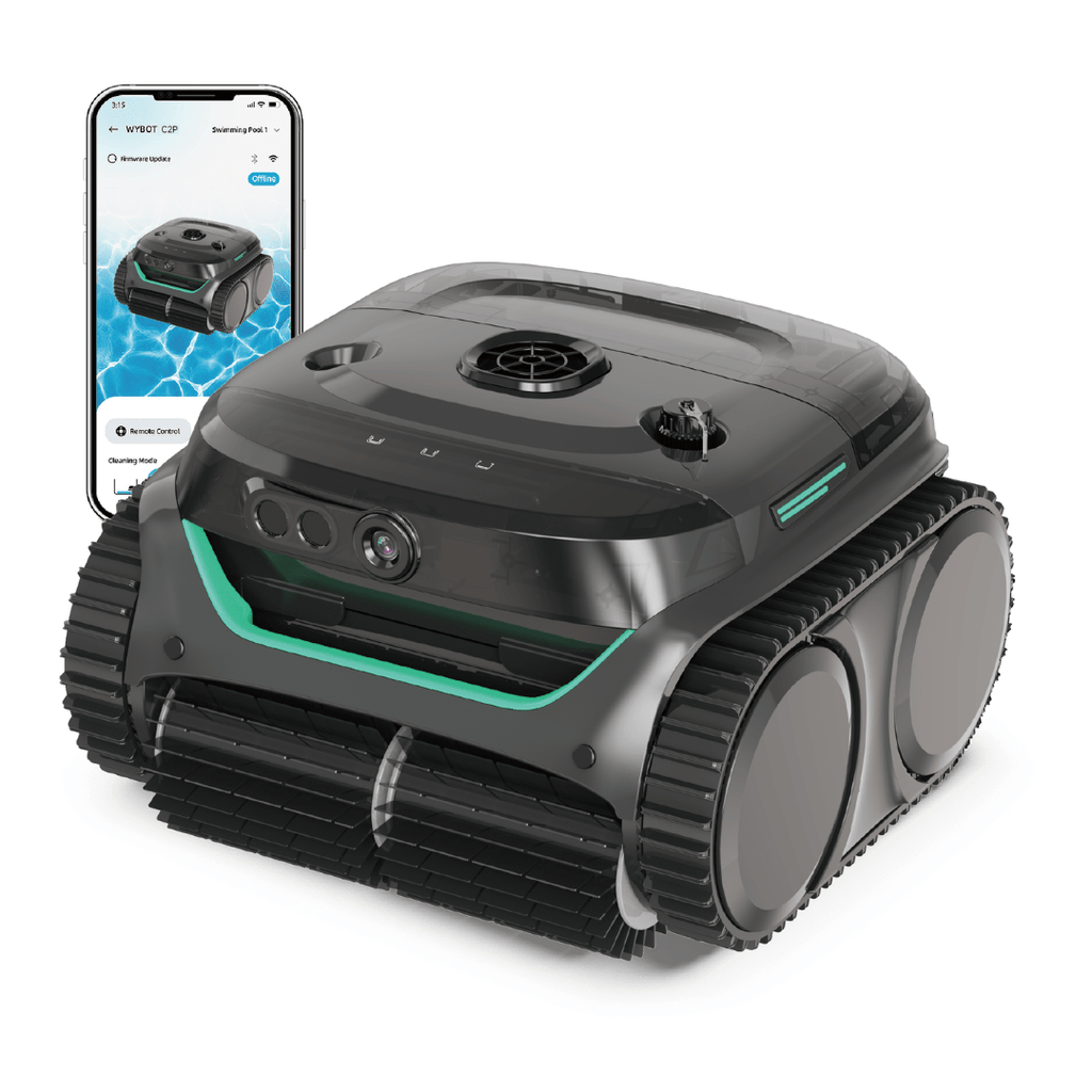 Wybot C2 Vision Cordless Robotic Pool Cleaner, 3592 GPH, C2PROVISION