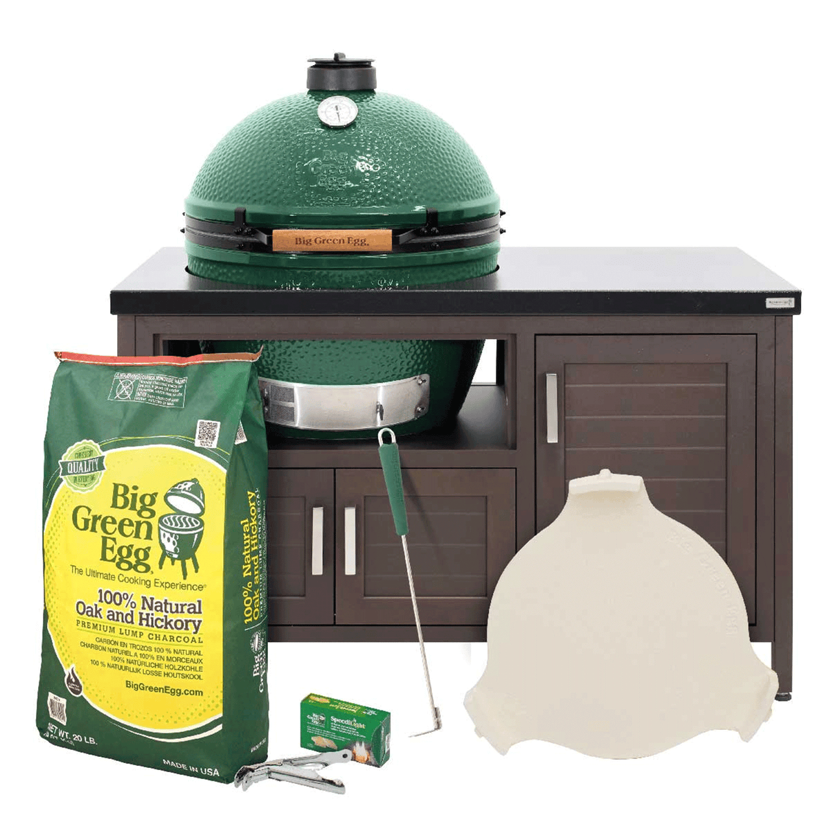 XL Big Green Egg in 50.4-inch Modern Farmhouse Table Package